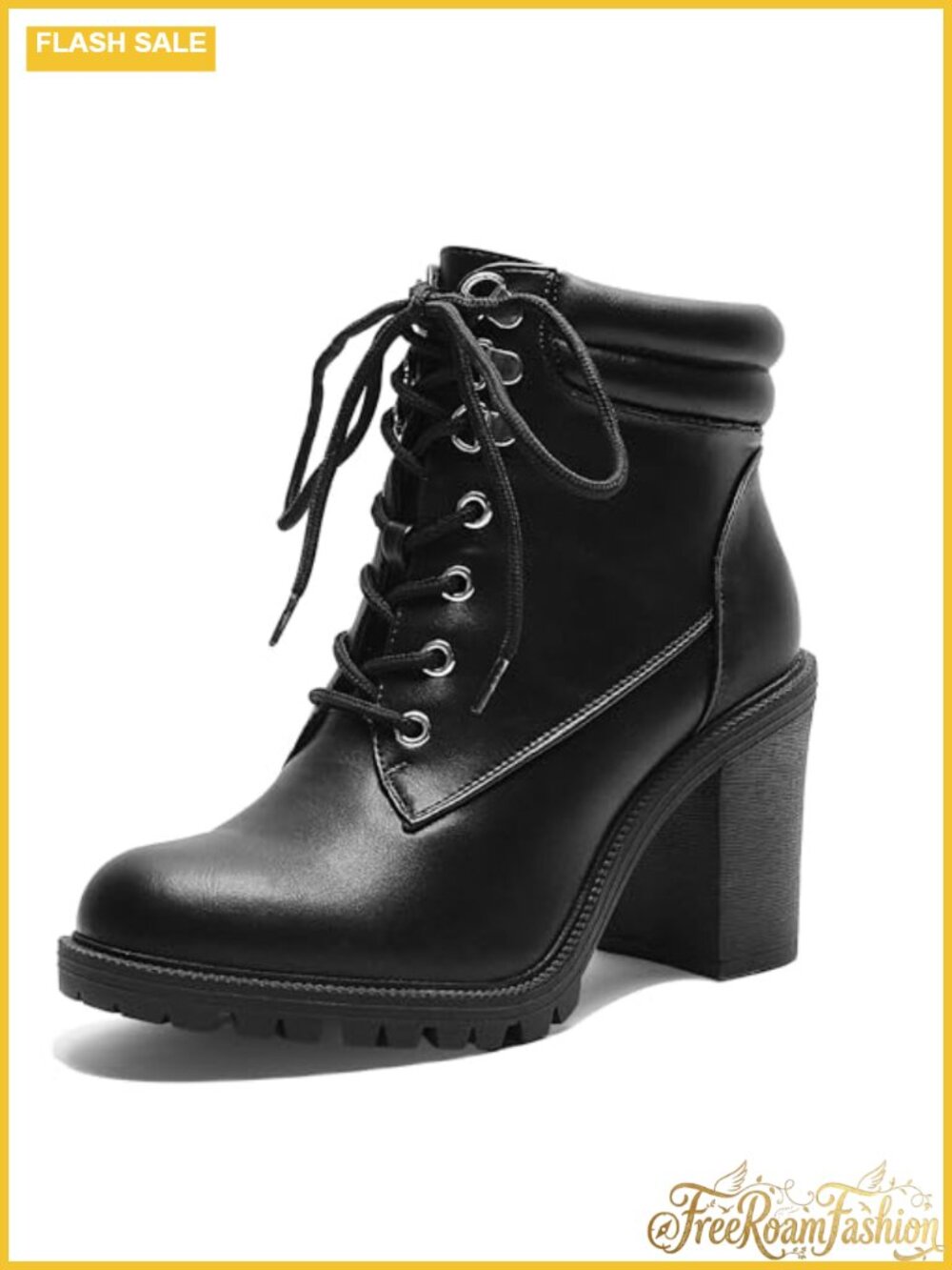 Wide Width Ankle Booties Block Heel Round Toe Side Zip Women's Boots